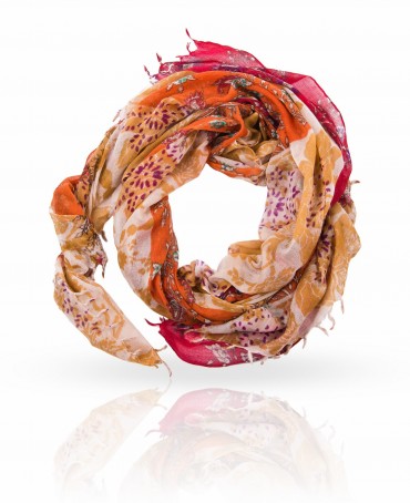 Палантин Женский W-TRIBALFL/YELL.OR